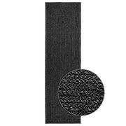 Vidaxl Teppich Zizur innen und außerhalb von 80x250 cm Jute -Anthrazit - afbeelding 2