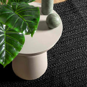 Vidaxl Teppich Zizur innen und außerhalb von 140 x 200 cm Jute Look -Anthrazit - afbeelding 2