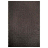 Vidaxl Teppich Zizur innerhalb und außerhalb von 200x290 cm Jute Look Anthrazit - afbeelding 3