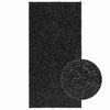 Vidaxl Teppich Zizur Innen und außerhalb 60x110 cm Jute -Anthrazit aussehen