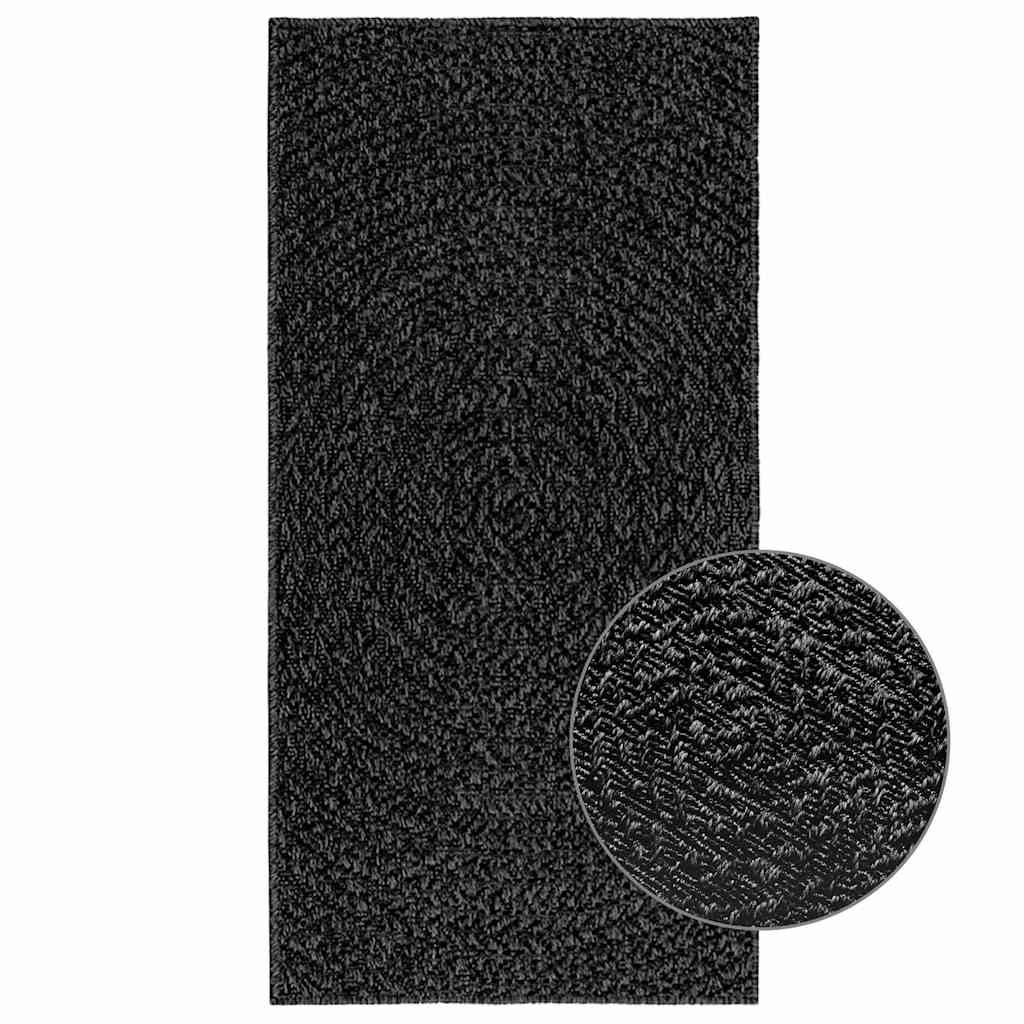 Vidaxl Teppich Zizur Innen und außerhalb 60x110 cm Jute -Anthrazit aussehen