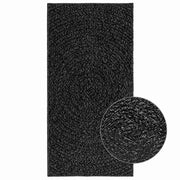 Vidaxl Teppich Zizur Innen und außerhalb 60x110 cm Jute -Anthrazit aussehen - afbeelding 1