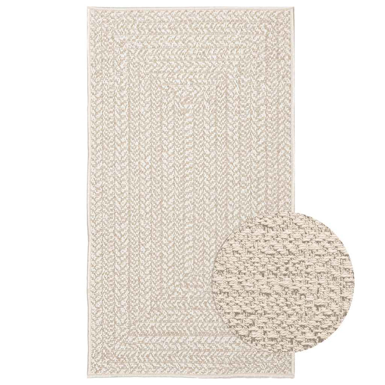 Vidaxl Teppich Zizur Raum innerhalb und außerhalb 60x110 cm Jute Look