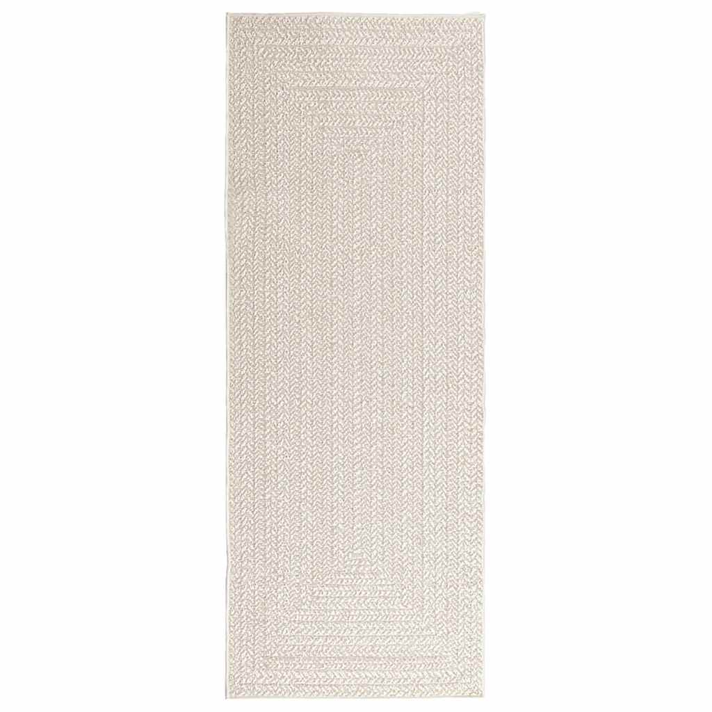 Vidaxl Teppich Zizur Raum innerhalb und außerhalb 80x200 cm Jute Look