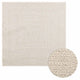 Vidaxl Teppich Zizur Raum innerhalb und außerhalb 120x120 cm Jute Look