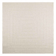 Vidaxl Teppich Zizur Raum innerhalb und außerhalb von 200x200 cm Jute Look - afbeelding 3