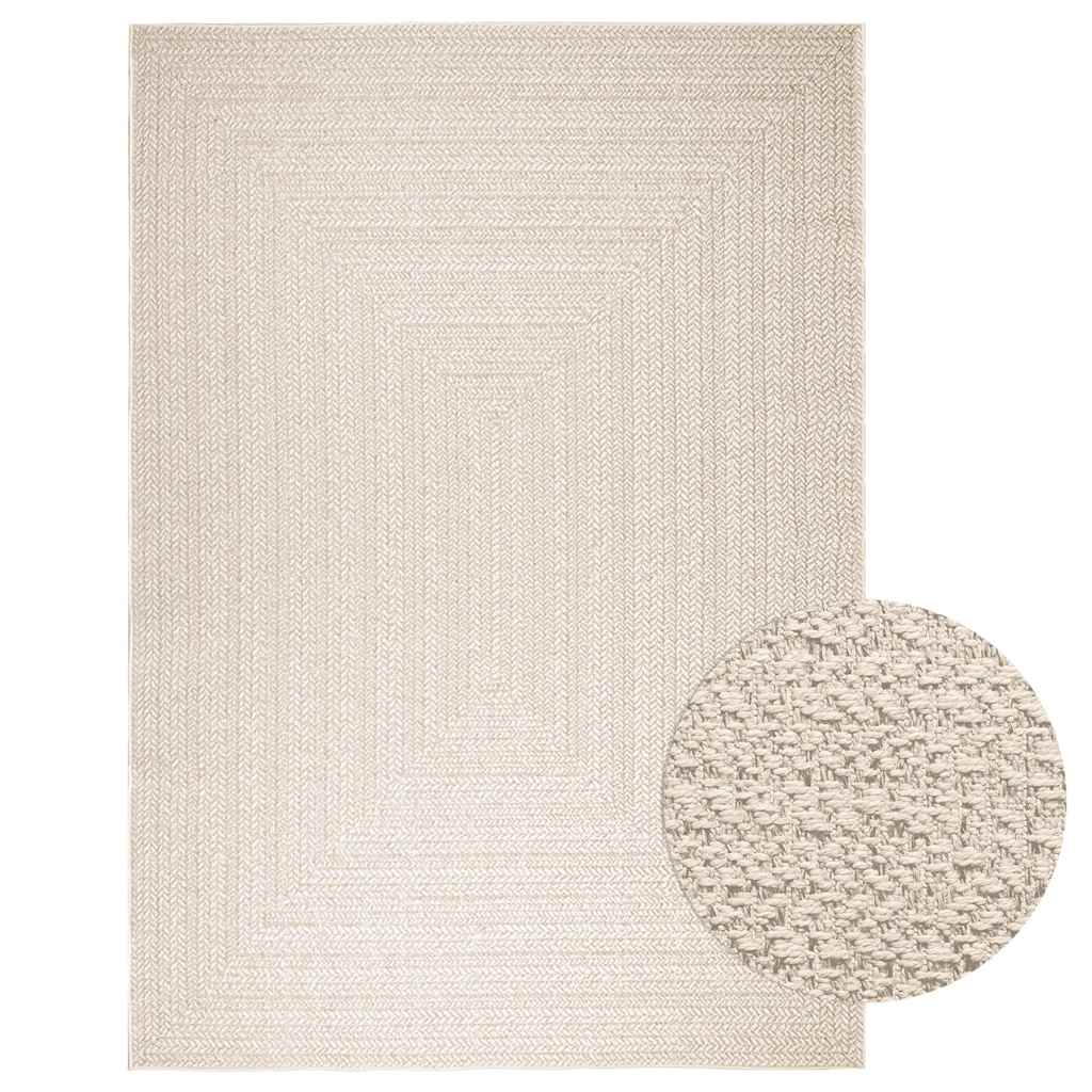 Vidaxl Teppich Zizur Raum innerhalb und außerhalb 200x290 cm Jute Look