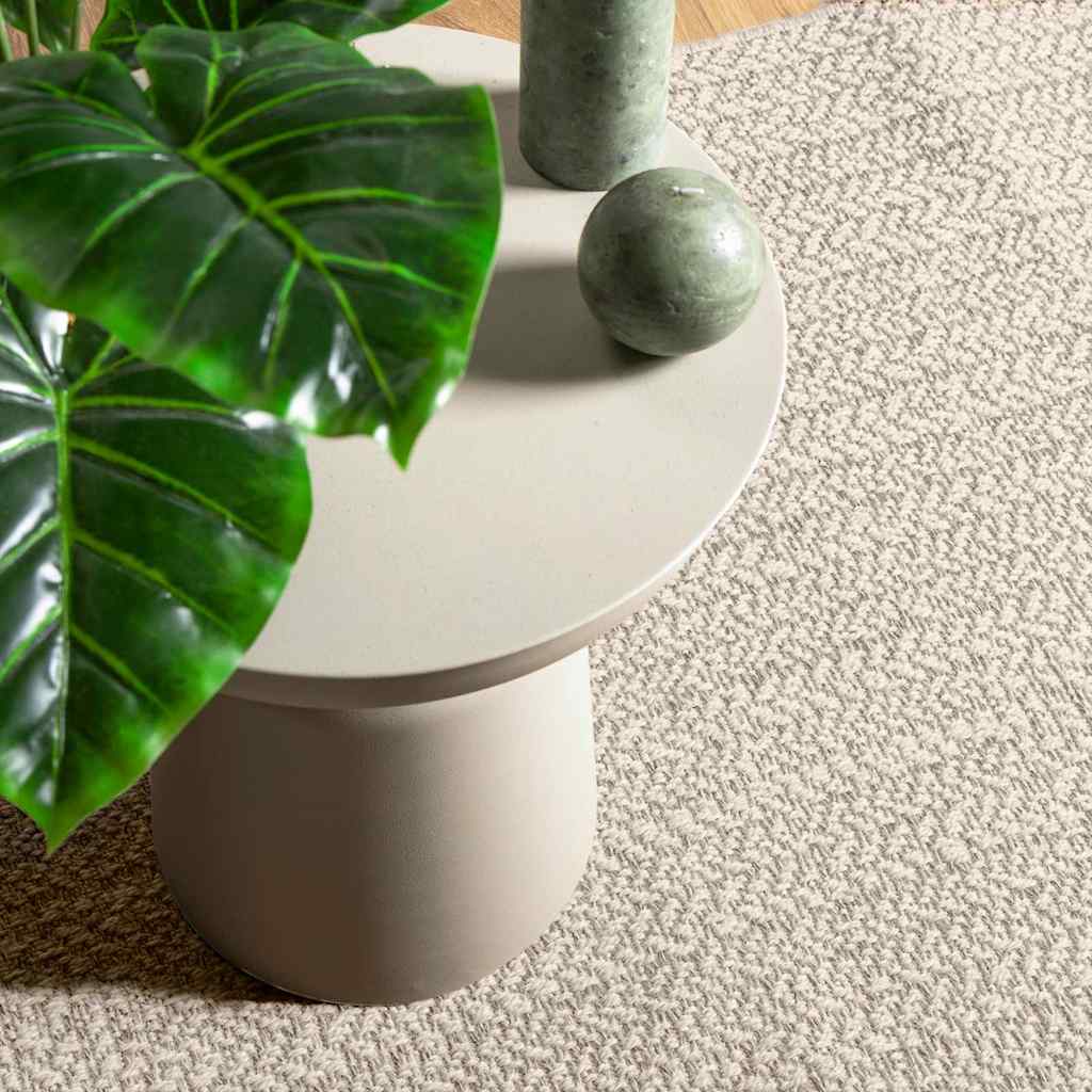 Vidaxl Teppich Zizur Raum innerhalb und außerhalb 240x240 cm Jute Look