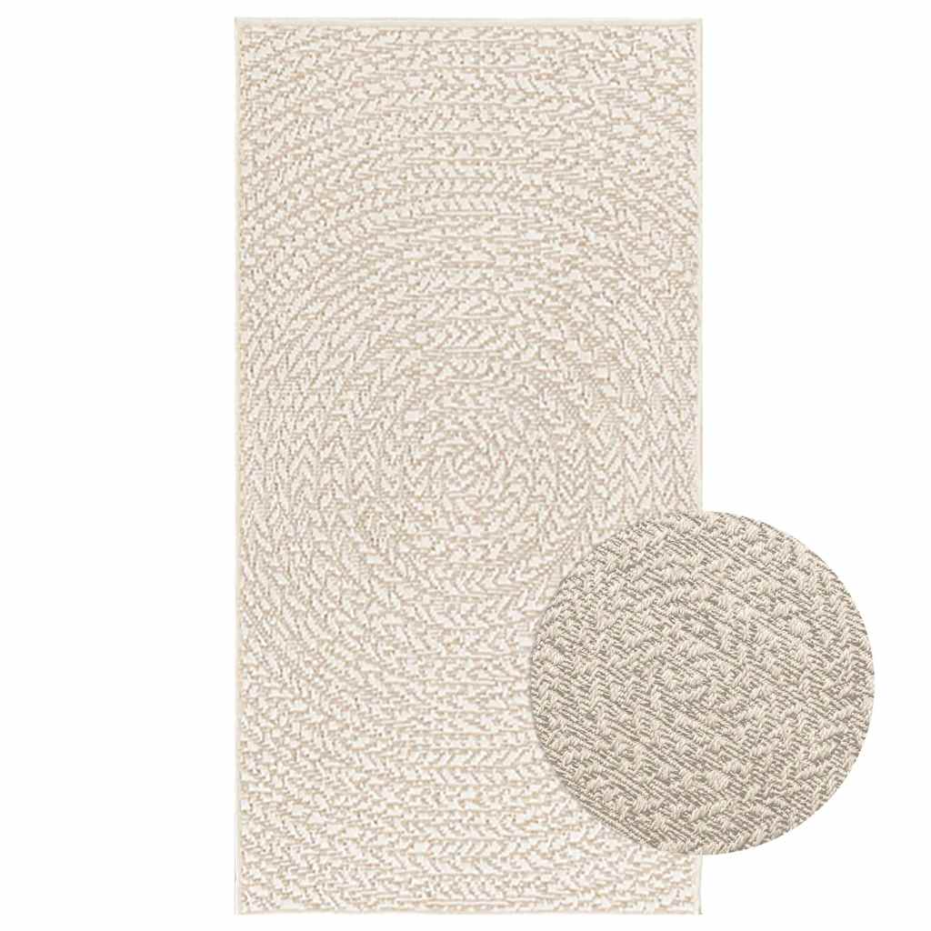 Vidaxl Teppich Zizur Raum innerhalb und außerhalb 60x110 cm Jute Look