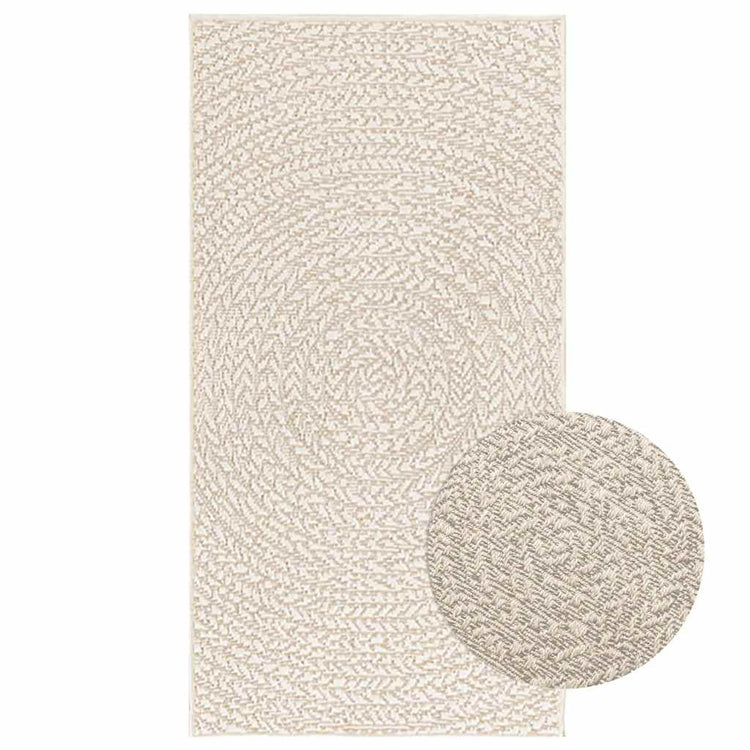 Vidaxl Teppich Zizur Raum innerhalb und außerhalb 60x110 cm Jute Look