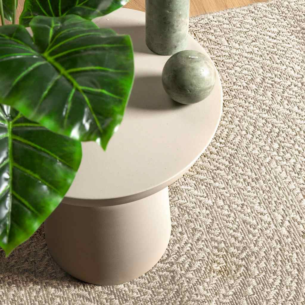 Vidaxl Teppich Zizur Raum innerhalb und außerhalb 60x110 cm Jute Look