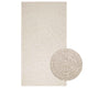 Vidaxl Teppich Zizur Raum innerhalb und außerhalb 80x150 cm Jute Look