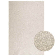 Vidaxl Teppich Zizur Raum innerhalb und außerhalb von 140x200 cm Jute Look - afbeelding 1