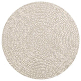 Vidaxl Teppich Zizur Creme in und außerhalb von Ø 90 cm Jute Look - afbeelding 3