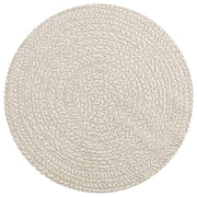 Vidaxl Teppich Zizur Creme in und außerhalb von Ø 90 cm Jute Look - afbeelding 3