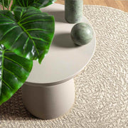 Vidaxl Teppich Zizur Creme in und außerhalb von Ø 160 cm Jute Look - afbeelding 2