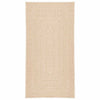 Vidaxl Teppich Zizur Beige Innen und außerhalb von 80x150 cm Jute Look