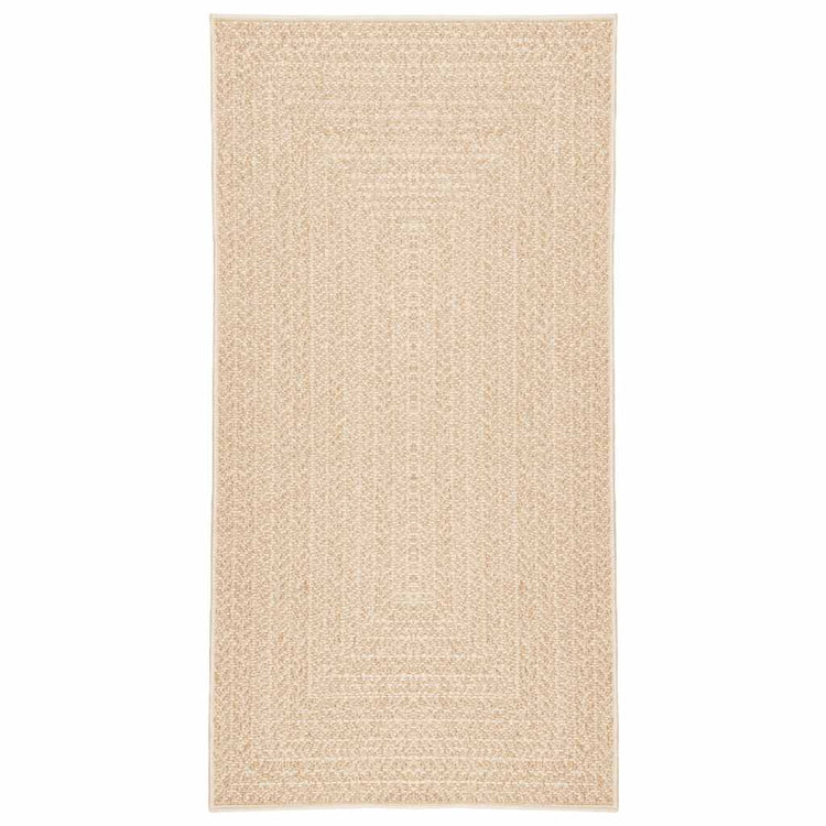 Vidaxl Teppich Zizur Beige Innen und außerhalb von 80x150 cm Jute Look