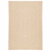 Vidaxl Teppich Zizur Beige Innere und außerhalb von 140x200 cm Jute Look - afbeelding 2