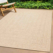 Vidaxl Teppich Zizur Beige innerhalb und außerhalb 200x200 cm Jute Look - afbeelding 3