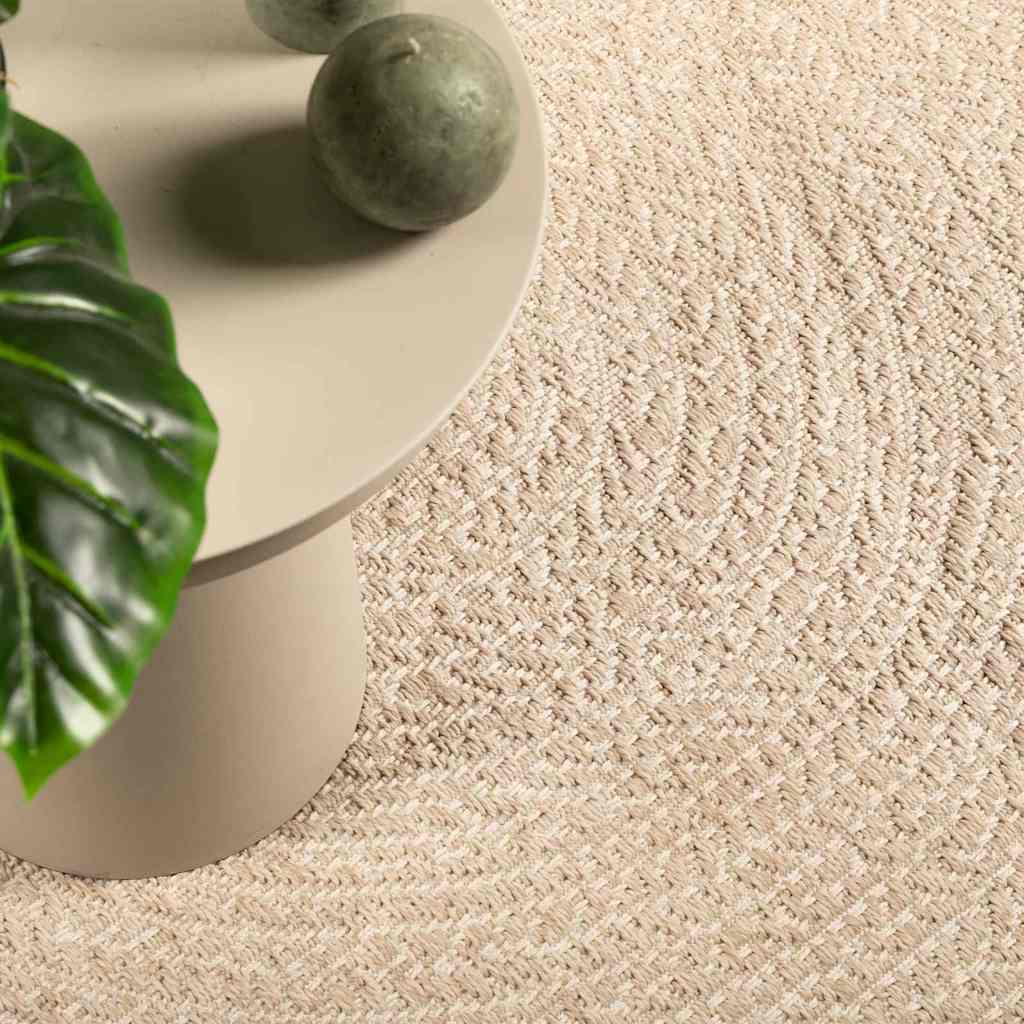 Vidaxl Teppich Zizur Beige Innen und außerhalb von 80x200 cm Jute Look