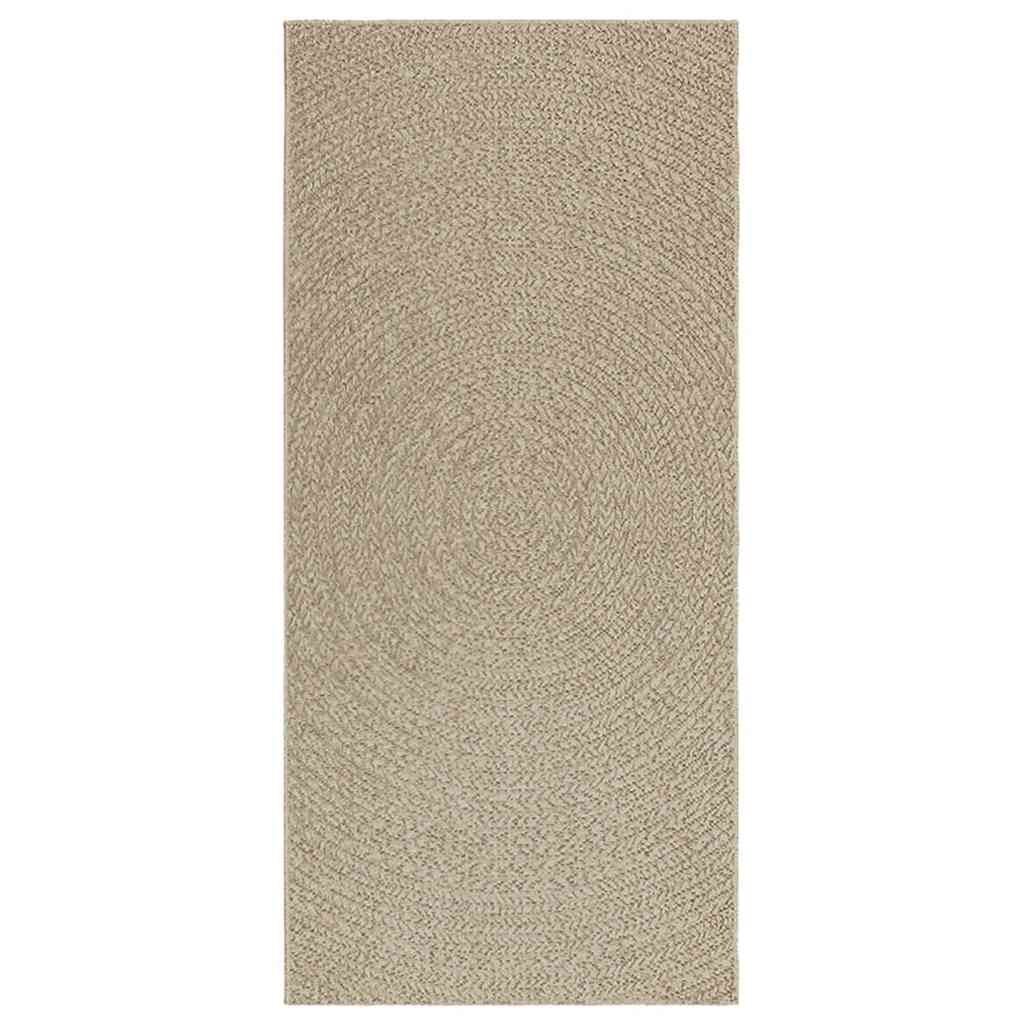 Vidaxl Teppich Zizur Beige Innen und außerhalb von 100x200 cm Jute Look