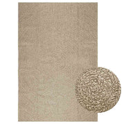 Vidaxl Teppich Zizur Beige Innen und außerhalb von 160 x 230 cm Jute Look - afbeelding 1