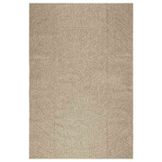 Vidaxl Teppich Zizur Beige Innen und außerhalb von 160 x 230 cm Jute Look - afbeelding 2