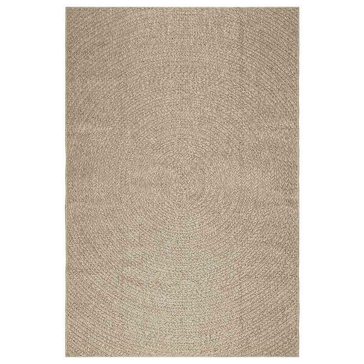 Vidaxl Teppich Zizur Beige Innen und außerhalb von 160 x 230 cm Jute Look