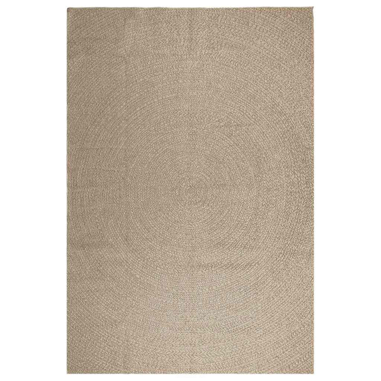 Vidaxl Teppich Zizur Beige in und außerhalb von 240x340 cm Jute Look