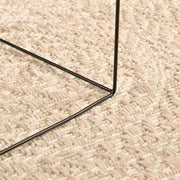Vidaxl Teppich Zizur Beige innen und außerhalb Ø 120 cm Jute Look - afbeelding 2