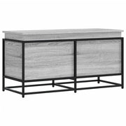 VIDAXL -Speicherbox mit Deckel 100x40x51,5 cm propertiertes Holzgrau Sonoma - afbeelding 2