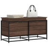 VIDAXL -Speicherbox mit Deckel 100x40x51,5 cm verarbeiteter Holzbraune -Eiche