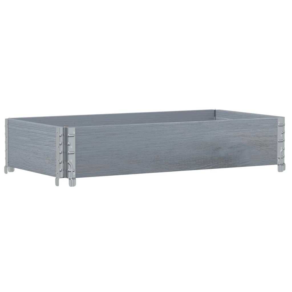 VIDAXL -Planungsbox 100x50 cm Festkiefergrau
