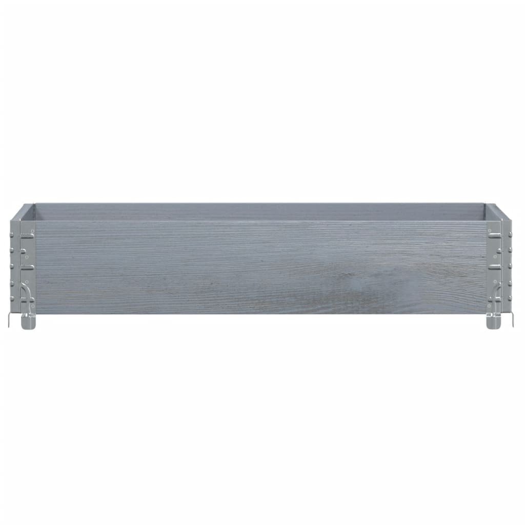 VIDAXL -Planungsbox 100x50 cm Festkiefergrau