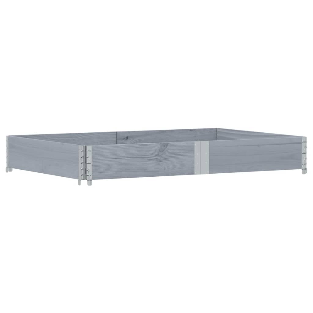 VIDAXL -Planungsbox 150x100 cm Festkiefergrau