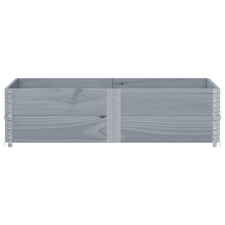 VIDAXL -Planungsbox 150x100 cm Festkiefergrau