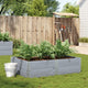 VIDAXL -Planungsbox 150x100 cm Festkiefergrau
