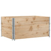 VIDAXL -Planungsbox 120x80 cm Festkiefer