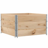 VIDAXL -Planungsbox 100x100 cm Festkiefer - afbeelding 2