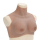 VidaXL Brustprothese B-Cup Silikon braun