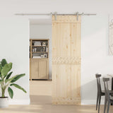 Vidaxl -Schiebetürteile 183 cm Edelstahl Silberfarbe - afbeelding 3