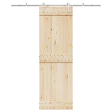 Vidaxl -Schiebetürteile 183 cm Edelstahl Silberfarbe - afbeelding 1
