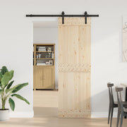 Vidaxl -Box mit Teilen für Schiebetür 152,5 cm Stahl schwarz - afbeelding 3