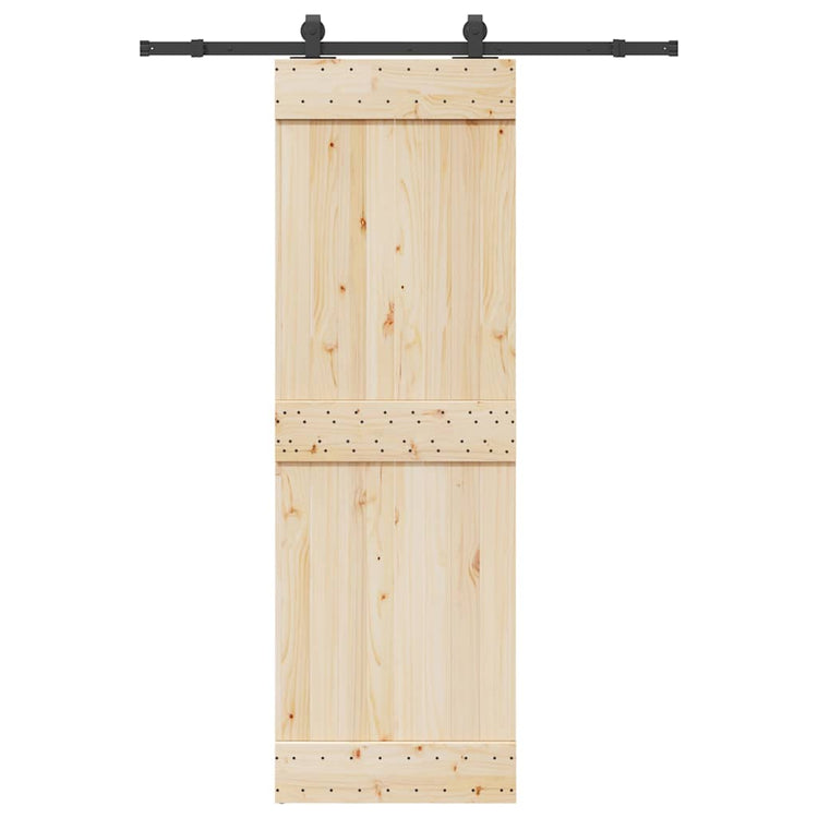 Vidaxl -Box mit Teilen für Schiebetür 152,5 cm Stahl schwarz