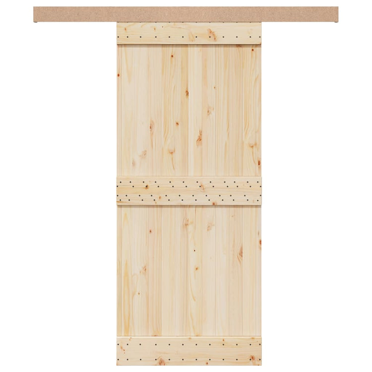 Vidaxl -Teig -Set -Schiebetür 183 cm Aluminiumlegierung silberfarben