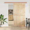 Vidaxl -Teig -Set -Schiebetür 200 cm Aluminiumlegierung silberfarben