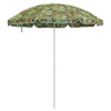 Vidaxx Strandschirm, Tarnfarben, 263 x 263 x 272 cm, Polyester und Metall