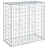 Vidaxl Schanskorf 100x50x100 cm verzinktes Eisensilber gefärbt
