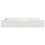 VIDAXL -Bettlades 2 PCs 95 x 55x16 cm Festkiefer - afbeelding 3